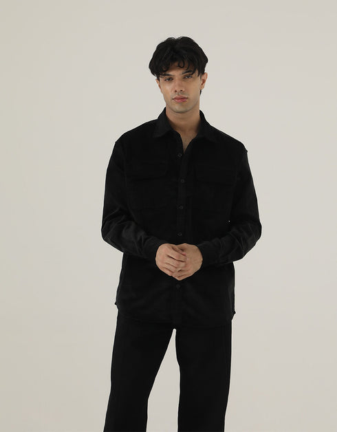 OVERSIZED CORDUROY SHIRT